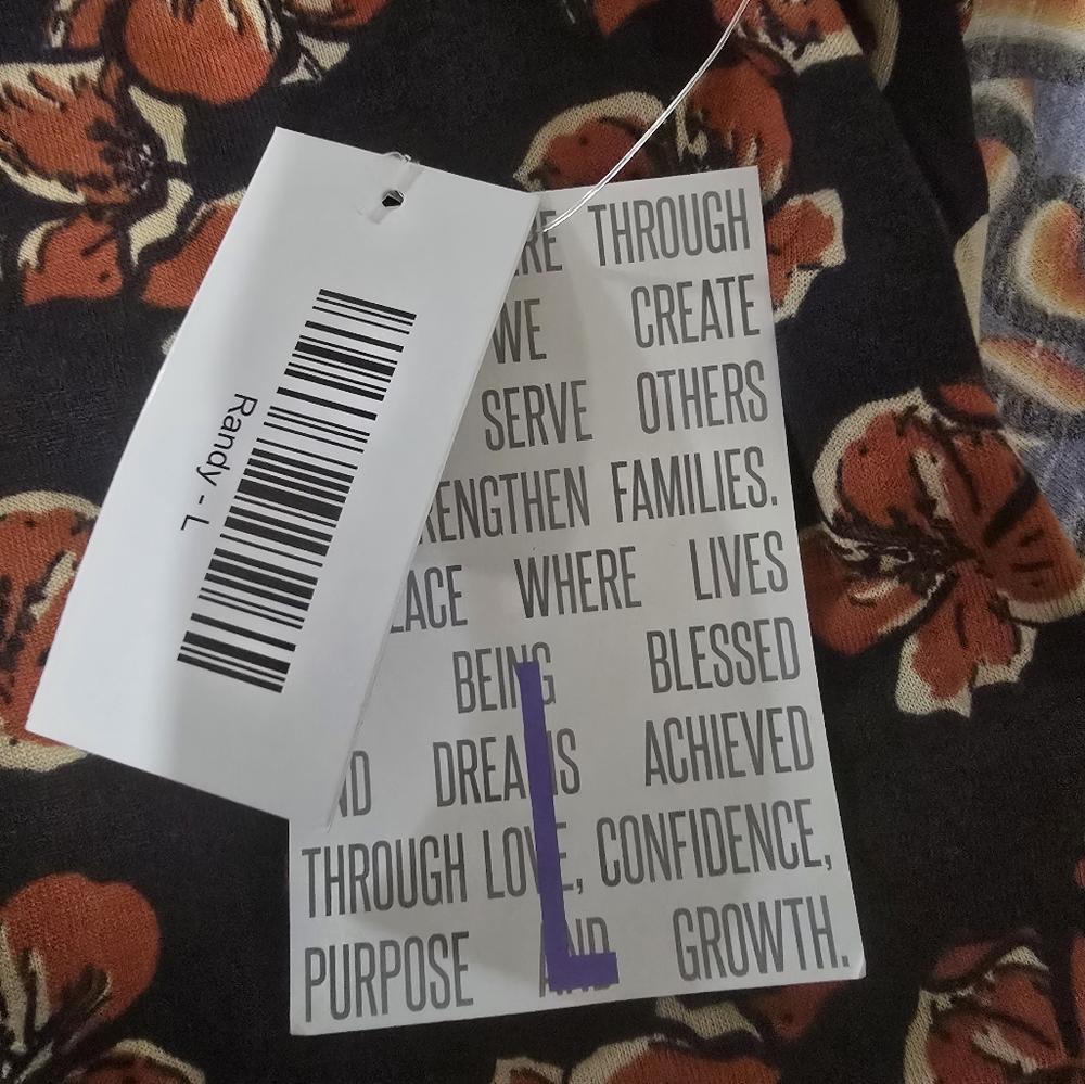 Lularoe Randy Tee - Picture 2 of 3